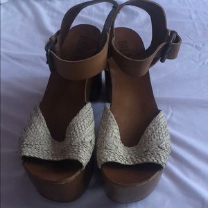 Bohemian clunky sandals